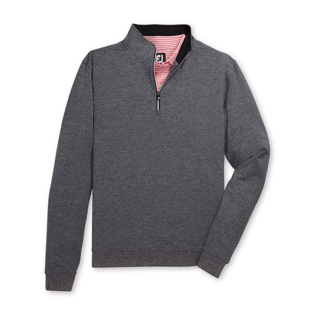 Footjoy Half Zip Pullover With Reißverschluss Sweatshirt Herren Grau | QTSGABJ-23