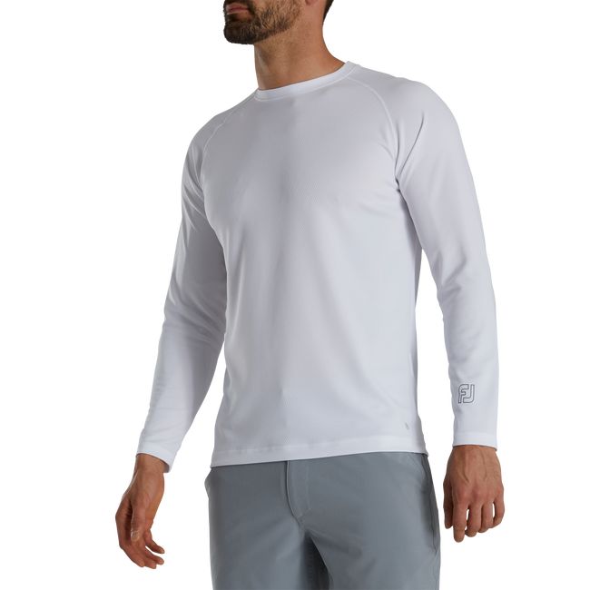 Footjoy Thermoseries Base Layer Sweatshirt Herren Weiß | ZLQYEUJ-64