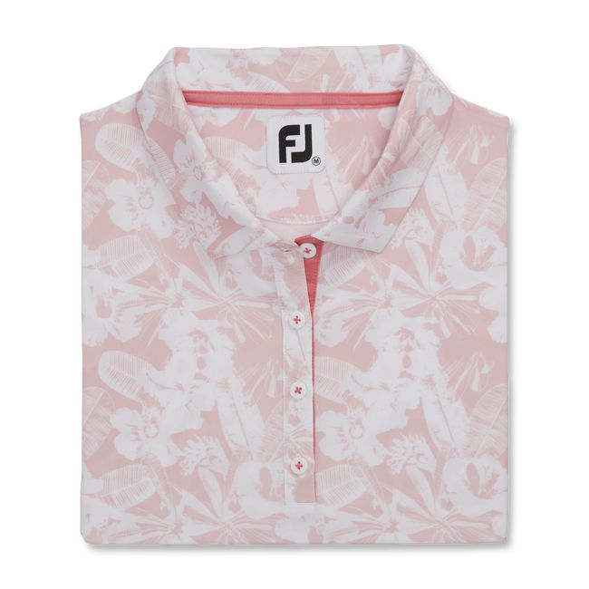 Footjoy 2023 U.S. Open Tropical Print Hemd Damen Rosa | EMNLPUK-20