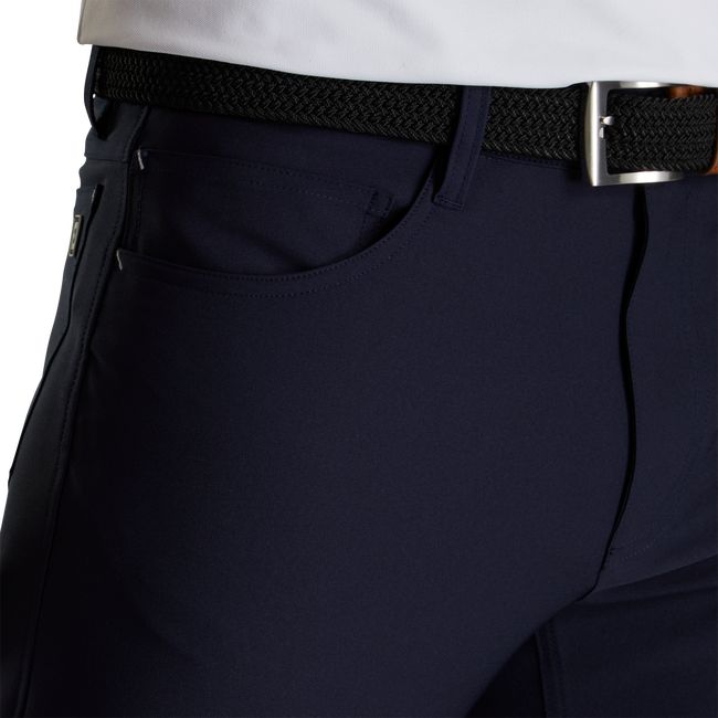 Footjoy 5-Pocket Hose Herren Navy | KMEYUDL-52