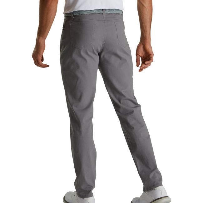 Footjoy Baumwoll Twill 5-Pocket Hose Herren Grau | INXJTRO-25