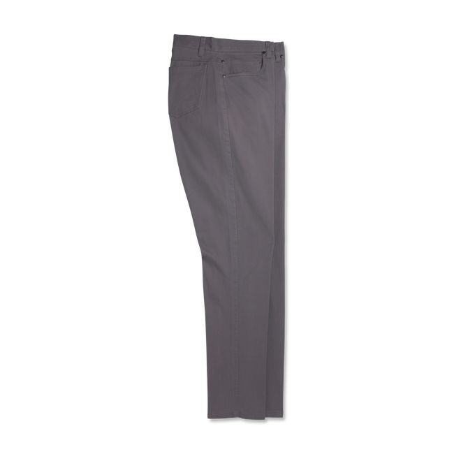 Footjoy Baumwoll Twill 5-Pocket Hose Herren Grau | INXJTRO-25