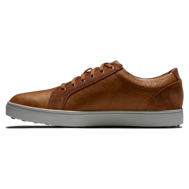 Footjoy Club Casuals Stollen Golfschuhe Herren Braun | ASFMJVQ-97