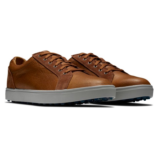 Footjoy Club Casuals Stollen Golfschuhe Herren Braun | ASFMJVQ-97