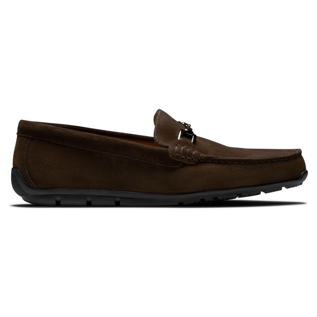 Footjoy Club Casuals Wildleder Loafers Herren Schokolade | GIOXJZU-96