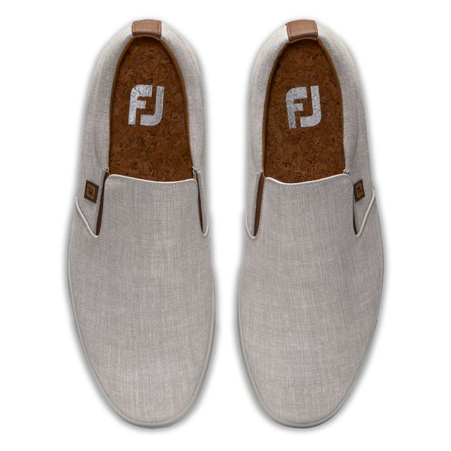 Footjoy Club Lässige Slip On Herren Weiß | KJHWXNB-73