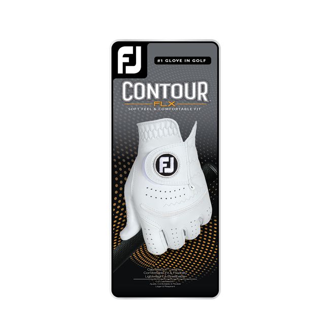 Footjoy Contour Flx Golfhandschuhe Herren Weiß | SXZNVMW-20