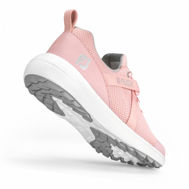 Footjoy Fj Flex Golfschuhe Damen Rosa | OQIMLVK-12