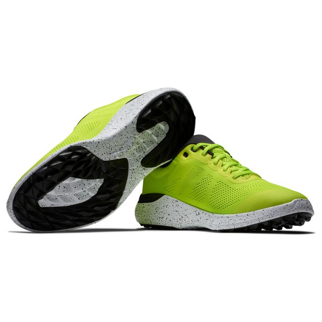 Footjoy Flex Citrus Glow Golfschuhe Herren Grün | WIATSNU-04