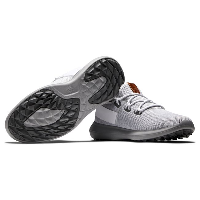 Footjoy Flex Coastal Golfschuhe Herren Weiß Grau | WPNGCFV-68