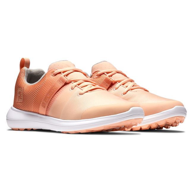 Footjoy Flex Golfschuhe Damen Orange | BSXUYCF-93