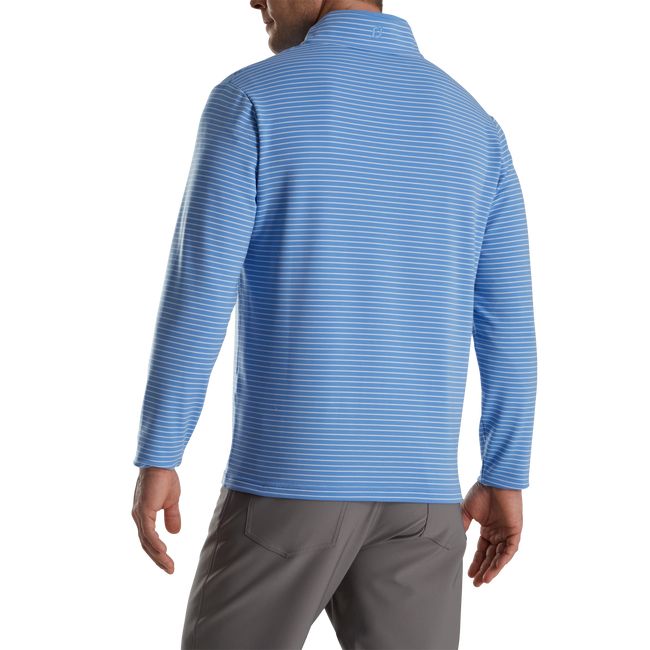 Footjoy French Terry Quarter-Zip Sweatshirt Herren Blau | TVZBMUI-23