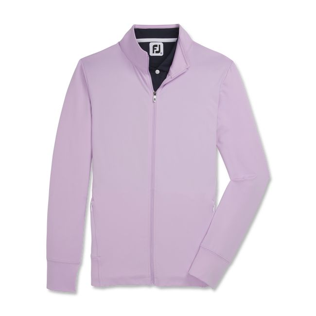 Footjoy Full-Zip Knit Mid-Layer Sweatshirt Damen Lila | OEAHBDK-09