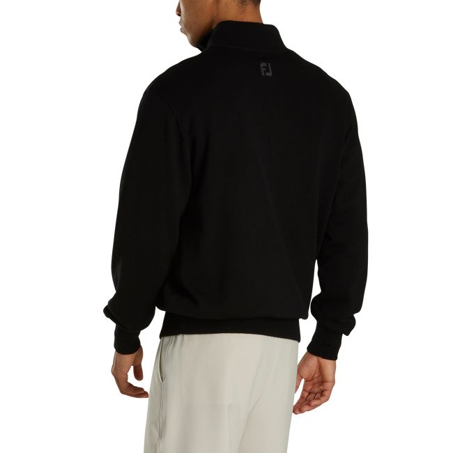 Footjoy Gefütterte Performance Pullover Sweatshirt Herren Schwarz | FYWMTZL-93