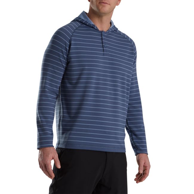 Footjoy Gestreift Hoodie Herren Navy | ELQOATF-57