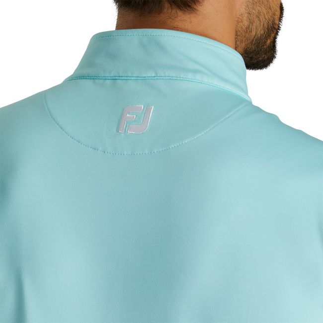 Footjoy Half-Zip Jersey Weste Herren Türkis | TLXJINC-54