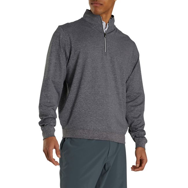 Footjoy Half Zip Pullover With Reißverschluss Sweatshirt Herren Grau | QTSGABJ-23