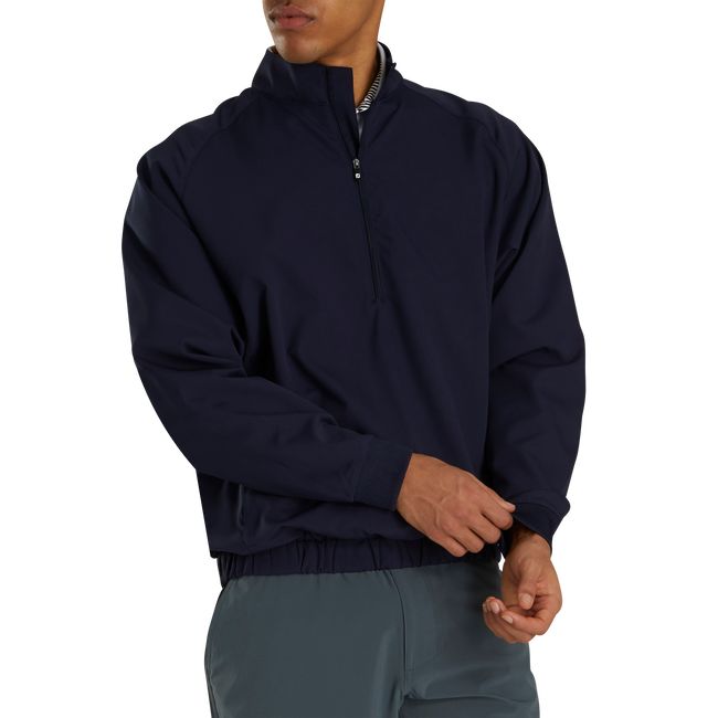 Footjoy Half-Zip Windshirt Jacke Herren Navy | NLGVQSM-34