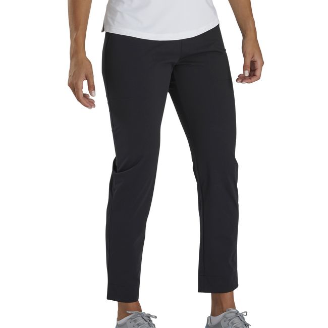 Footjoy High Waisted Crop Hose Damen Schwarz | LMRPBQH-37