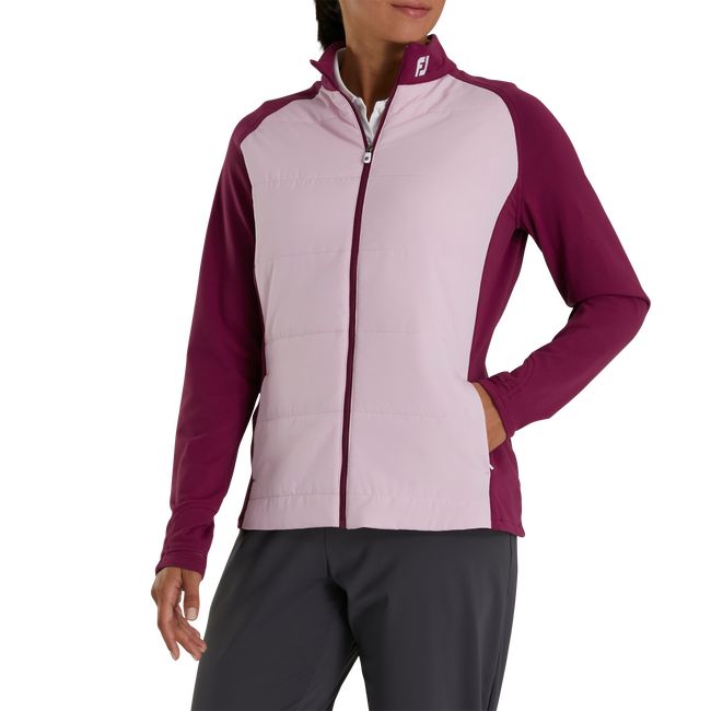 Footjoy Hybrid - Fj Tour Logo Jacke Damen Rosa | GABMDXH-61