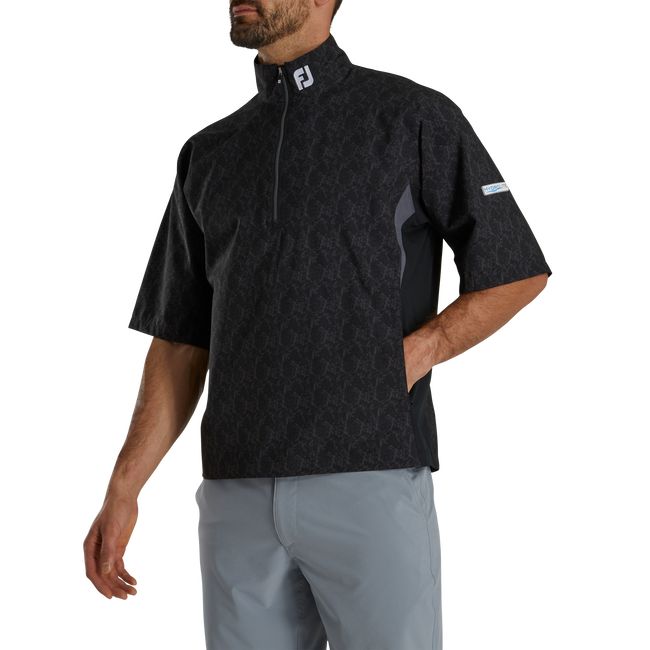 Footjoy HydroLite Kurzes Sleeve Rain Hemd Herren Schwarz | OFZBWIQ-54