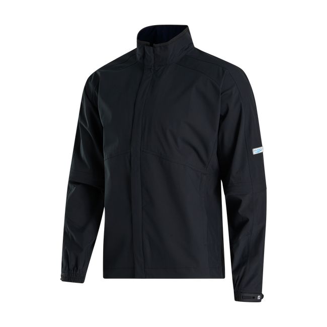 Footjoy HydroLite Zip-Off Sleeves Rain Jacke Herren Schwarz | KXZMVJU-08