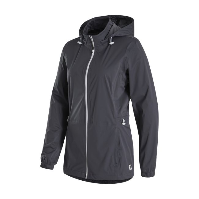 Footjoy Hydroknit Rain Jacke Damen Dunkelgrau | QVJSCHU-20