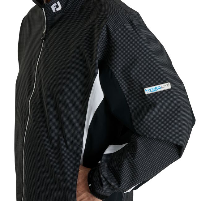 Footjoy Hydrolite Rain Jacke Herren Schwarz | DYMRCWB-31