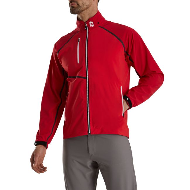 Footjoy Hydrotour Rain Jacke Herren Rot | QDLJBAN-23