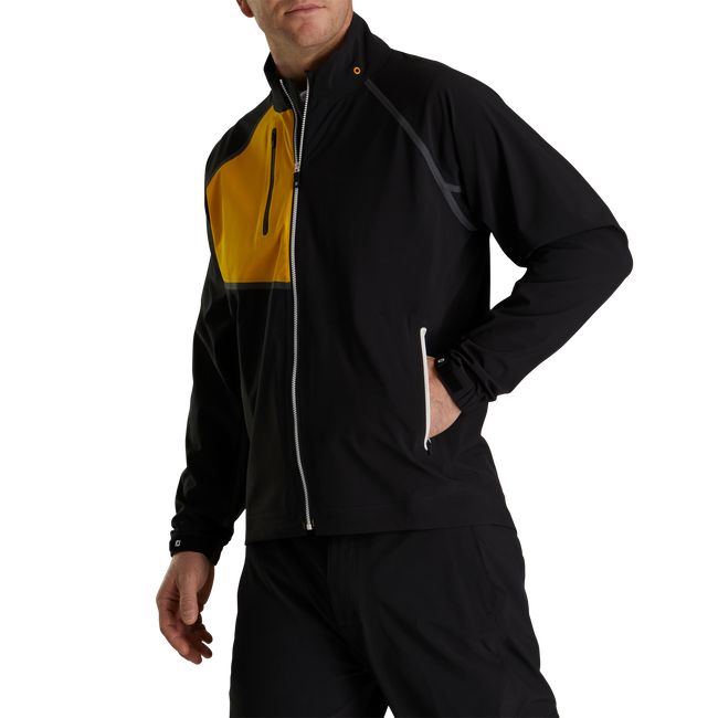 Footjoy Hydrotour Rain Jacke Herren Schwarz | HGNEMOD-29