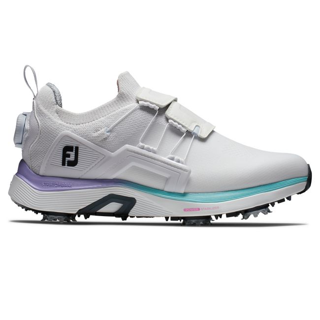 Footjoy Hyperflex Boa Stollen Golfschuhe Damen Weiß | NWZEKUL-50