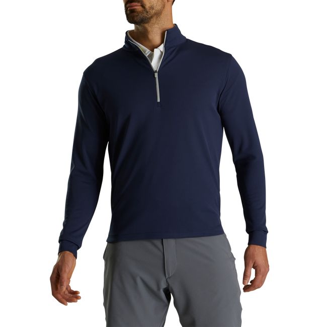 Footjoy Hypr Mid-Layer Sweatshirt Herren Navy | KICOPEB-65