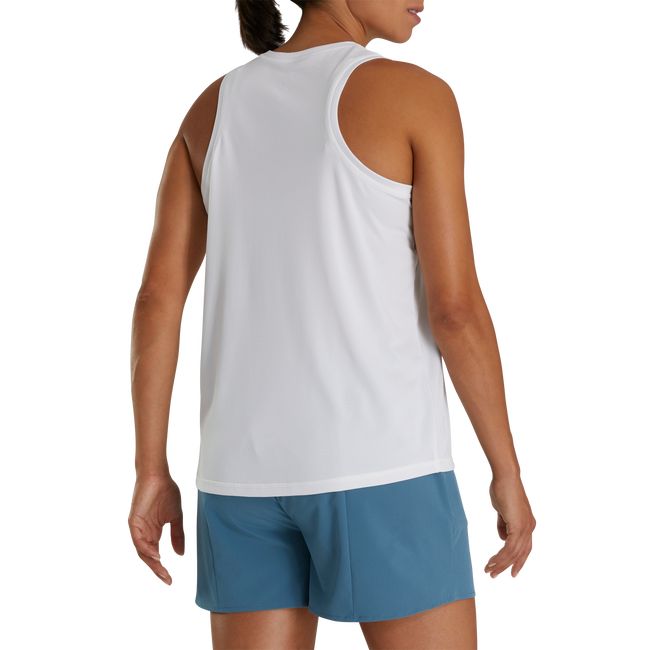 Footjoy Hypr Workout Muskelshirt Damen Weiß | OJIASCP-85