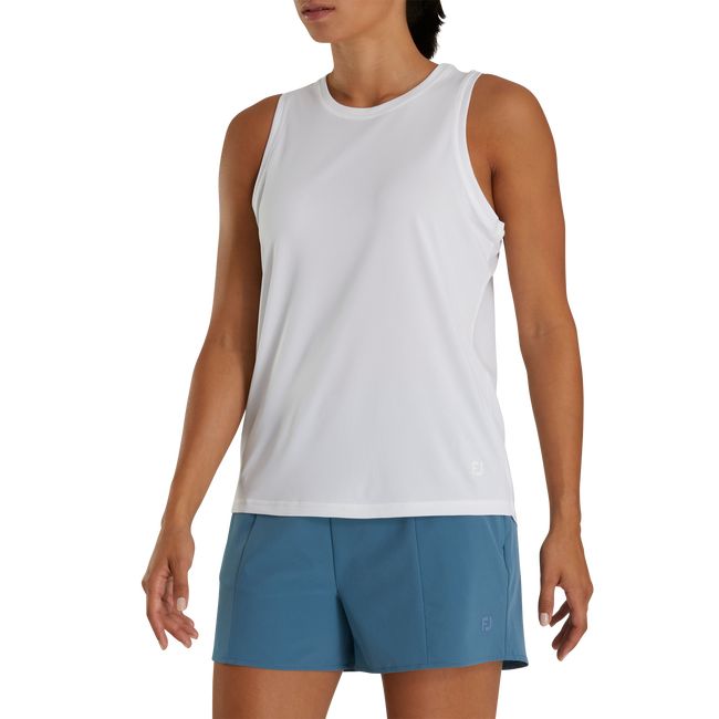 Footjoy Hypr Workout Muskelshirt Damen Weiß | OJIASCP-85