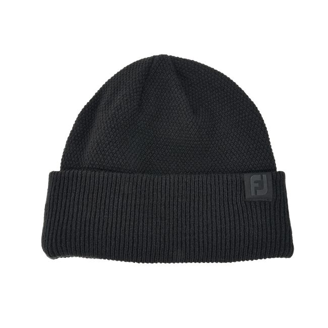 Footjoy Ice Cuffed Beanie Hüte Herren Schwarz | CWTDQXK-41