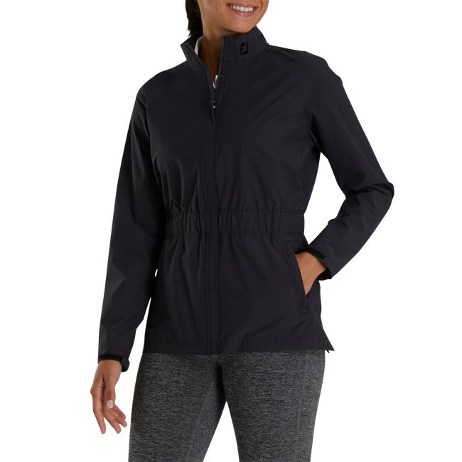 Footjoy Ice Hydrolite Rain Jacke Damen Schwarz | OBIHCLF-29