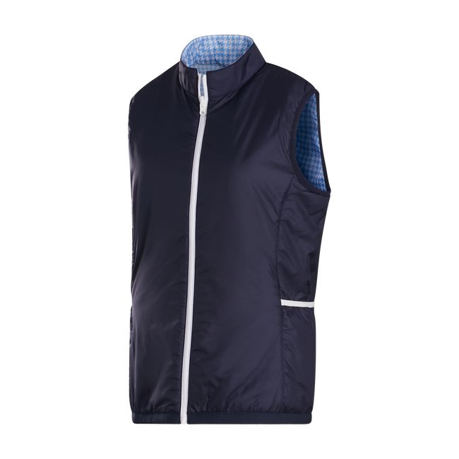 Footjoy Insulated Reversible Weste Damen Navy | WVMNRBU-28