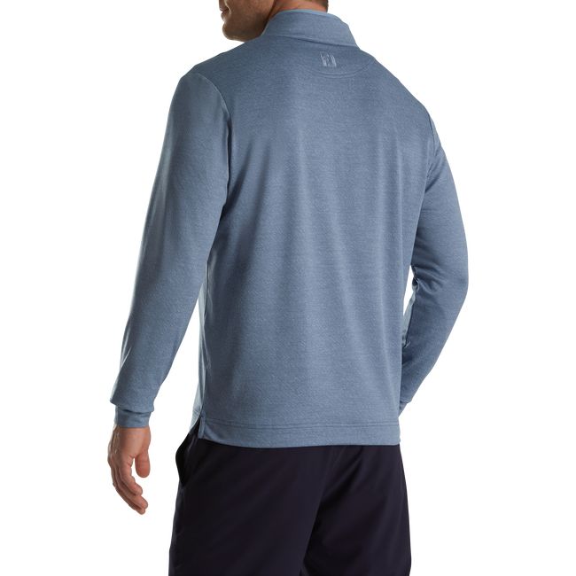 Footjoy Jacquard Texture Mittelschicht Sweatshirt Herren Blau | CMOAVPB-05