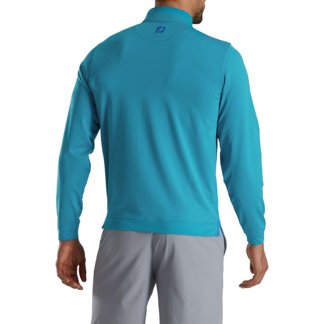 Footjoy Laufschuhe Quarter-Zip Sweatshirt Herren Türkis | DBCVOUP-68