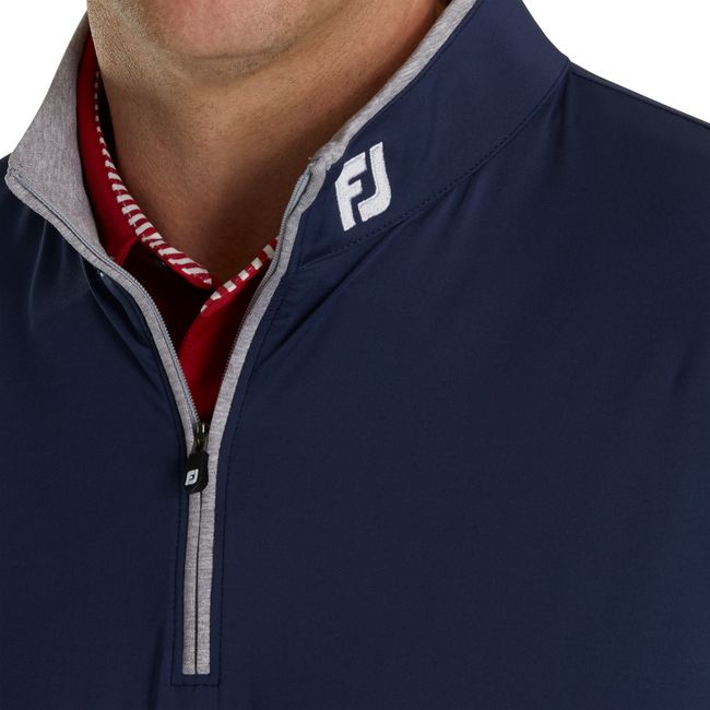 Footjoy Laufschuhe Solid Mid-Layer - Fj Tour Logo Sweatshirt Herren Navy | AXKLMYH-56