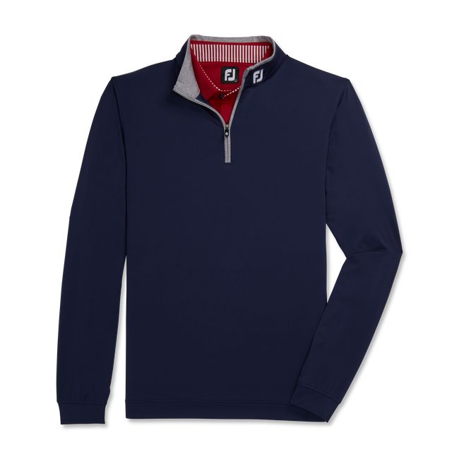 Footjoy Laufschuhe Solid Mid-Layer - Fj Tour Logo Sweatshirt Herren Navy | AXKLMYH-56