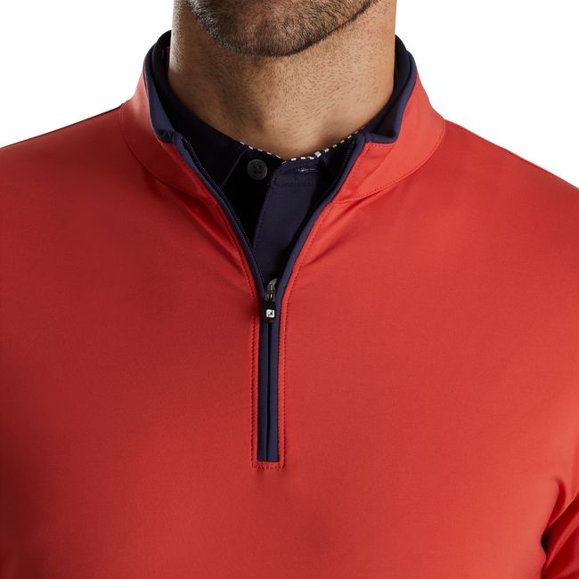 Footjoy Laufschuhe Solid Mid-Layer Sweatshirt Herren Rot | POCISGY-56