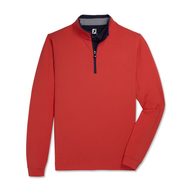 Footjoy Laufschuhe Solid Mid-Layer Sweatshirt Herren Rot | POCISGY-56