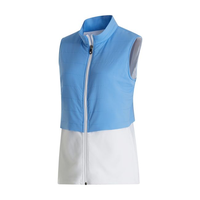 Footjoy Layered Insulated Weste Damen Hellblau Weiß | WTZJPNV-52