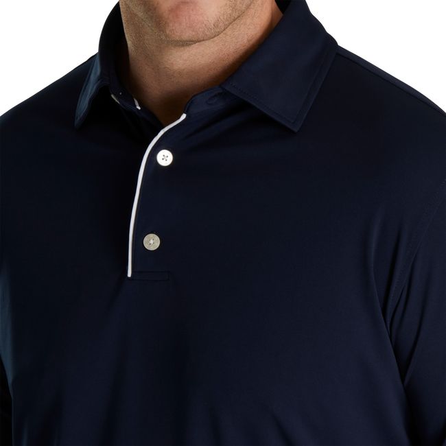 Footjoy Long Sleeve Sun Protection Hemd Herren Schwarz | WQIHUMB-30