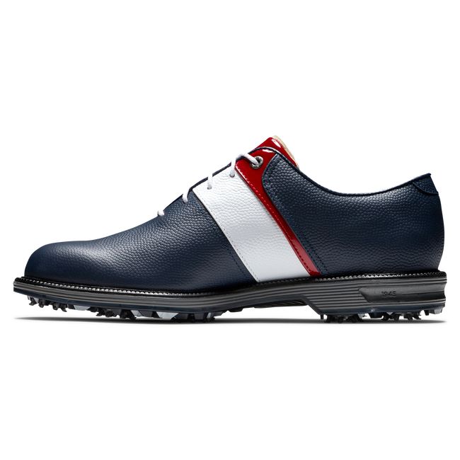 Footjoy Myjoys Premiere Series - Packard Stollen Golfschuhe Herren Navy Weiß | XPUCYLI-06