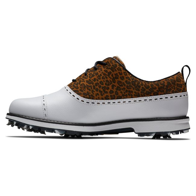 Footjoy Premiere Series - Cap Kappe Stollen Golfschuhe Damen Weiß | VUYRWDF-67