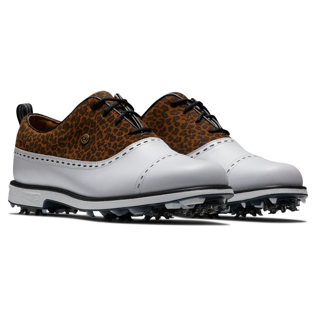 Footjoy Premiere Series - Cap Kappe Stollen Golfschuhe Damen Weiß | VUYRWDF-67