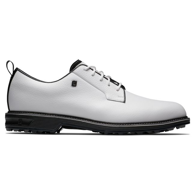 Footjoy Premiere Series - Field Stollenlose Golfschuhe Herren Weiß Schwarz | TEOSIQD-03