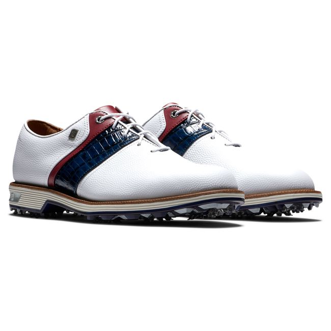 Footjoy Premiere Series Golfschuhe Herren Weiß Navy | KHGFXLQ-98